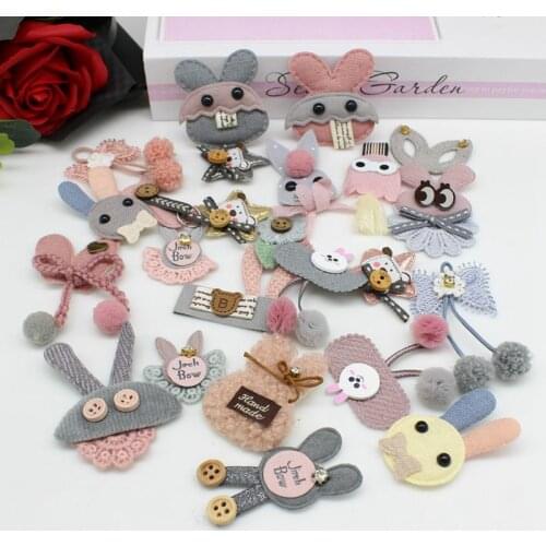 Mix 10pcs/lot cloth patch DIY cute Animal patches for children clothing sew-on patch applicaties kleding girls decoration