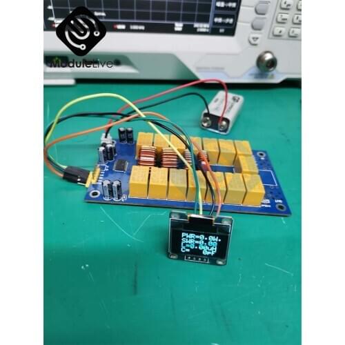 0.96 inch OLED Firmware Programmed+ATU-100 MINI 7x7 EXT 1.8-55MHZ Auto Antenna Tuner Diy Kits 100W Automatic Power Adjustment