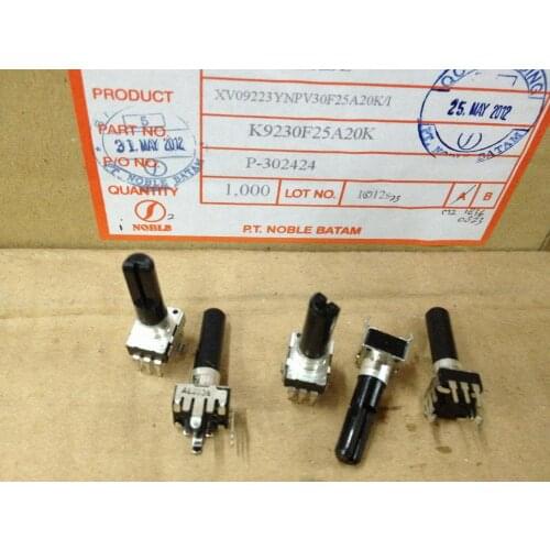 1pcs/lot 09 Vertical single joint potentiometer A20K A203