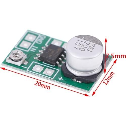 1pc DC 3V~12V 5V 6V LM386 Mini Micro Audio Power Amplifier Board AMP Module 750mW