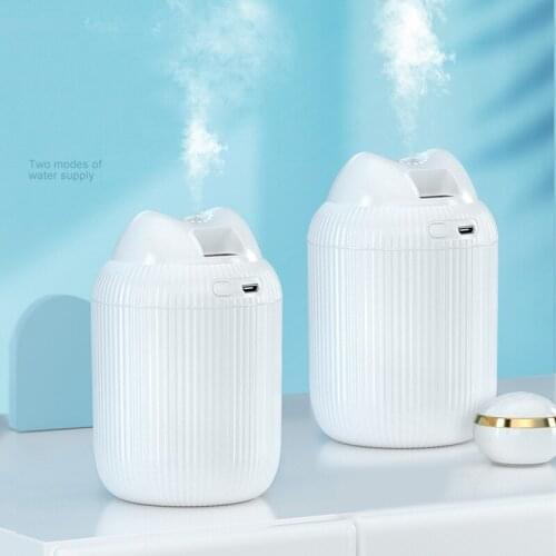 220ML Cute Cat Humidifier Nano Spray Heavy Fog With Night Light Silent Humidification Air Purifier Mist Maker For Home Office