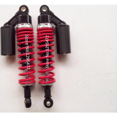 320mm 7mm spring Motorcycle Rear Air Shock Absorbers Suspension for Honda TRX250R 450R 400ER Quad ATV Go Kart red+black
