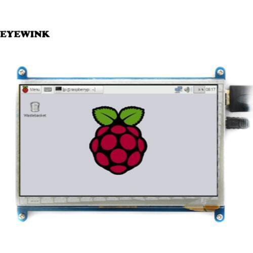 7 inch 800*480 IPS Capacitive Touch Panel TFT LCD Module Screen Display for Raspberry Pi 3 B