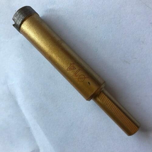 1PC sintering diamond marble hole saw diameter 14-18mm length 70mmworking depth 40mm for marble/granite/concrete holes drilling