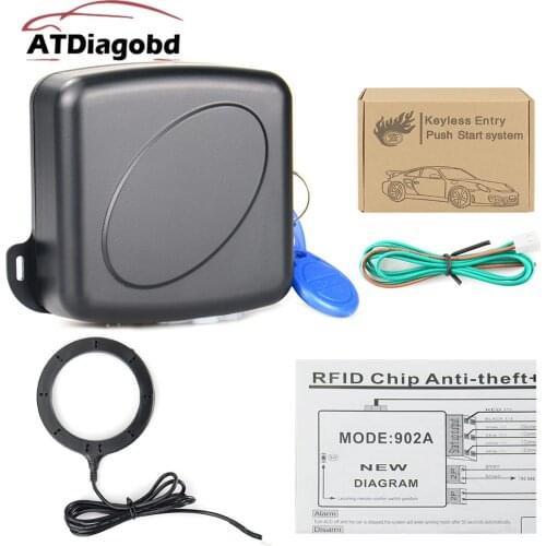 Car Alarm Remote Control Car Keyless Entry Engine Start Alarm System Push Button Remote Starter Stop Auto