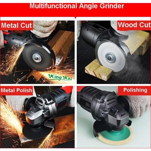 Cordless Angle Grinder Lithium-ion Grinding Machine Angle Grinder Tools