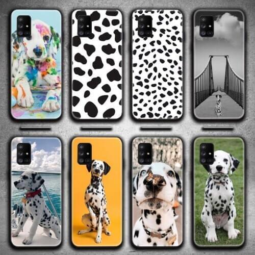 Baby Dalmatian puppies Dog Phone Case For Samsung Galaxy A21S A01 A11 A31 A81 A10 A20E A30 A40 A50 A70 A80 A71 A51