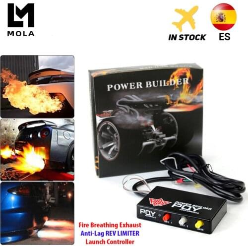 Power Builder Type B Rev Limiter Racing Exhaust Flame Thrower Kit Ignition Rev Limiter Launch Control Fire Controller QTS01