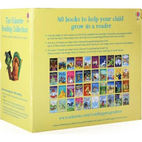40 Books First/Second/Third/Four Library My Reading Library Point-to-Read Edition Childrens Learning English Book Gift Usborne