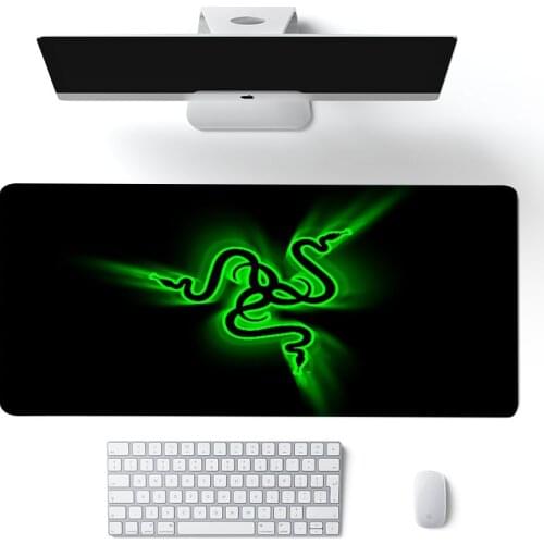 Mouse pad Razer Gaming Accessories Computer Large 900x400 Mousepad Gamer Rubber Carpet With Backlit Play laptop mouse pad gift