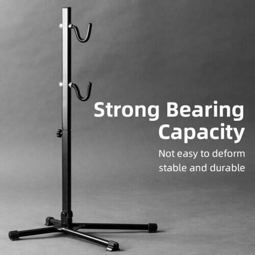 ROCKBROS Bicycle Repair Mount Aluminum Alloy Detachable Parking Rack Adjustable Durable Non-slip Folding Storage Bike Bracket