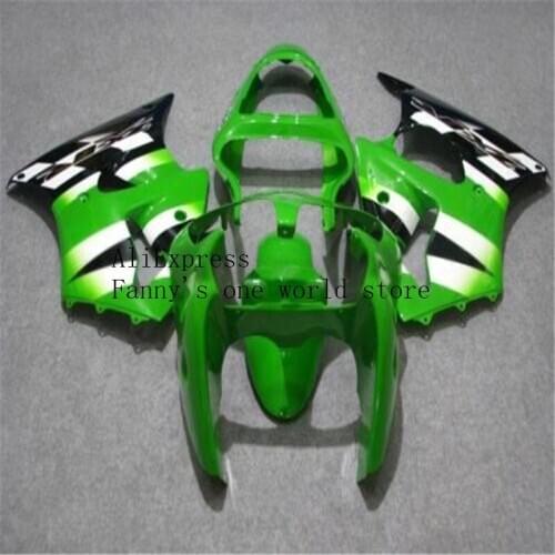 New ABS Injection Mold Full Fairings Kit Fit for kawasaki Ninja ZX6R 2000 2001 2002 00 01 02 636 zx-6r bodywork set Unpainted