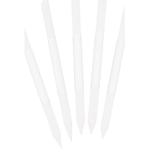 5pcs Crystal Glass Nail File Manicure Pedicure Cuticle Remover Files Set