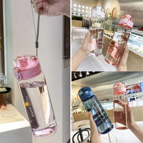780ml Portable Cycling Bicycle Cups Sports Water Bottle Heat Resistant Water Bottle Healthy Transparent Plastic Water Bottles