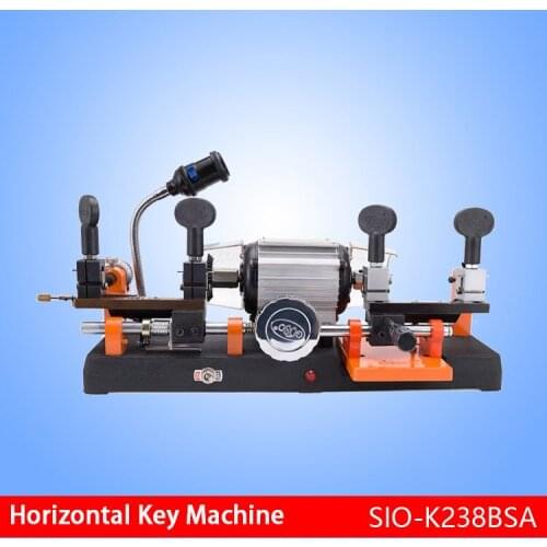 With key machine 238BSA fine-tuning guide pin manual knife horizontal car key machine open gear copy machine