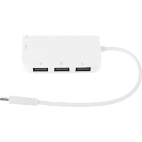 Type C to 3x USB 2.0 Hub Adapter USB C PD Charging 3.5mm audio Jack for Laptop Dropshipping