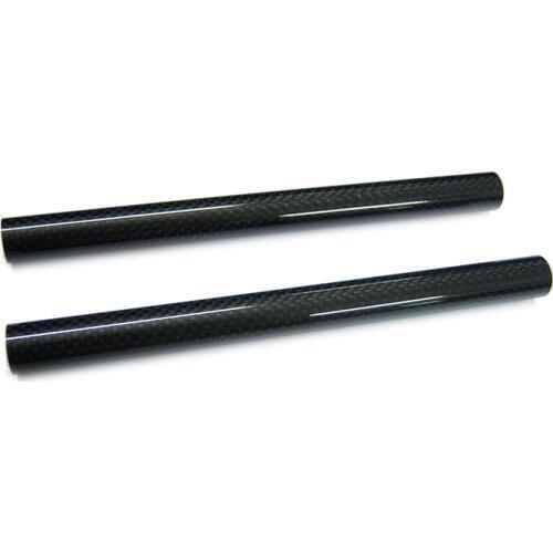 F06586 JMT 16MM 3K Carbon Fiber Tube Boom 2Pcs 16MM*14MM*185MM for Multicopter Landing Skid F450 + FS