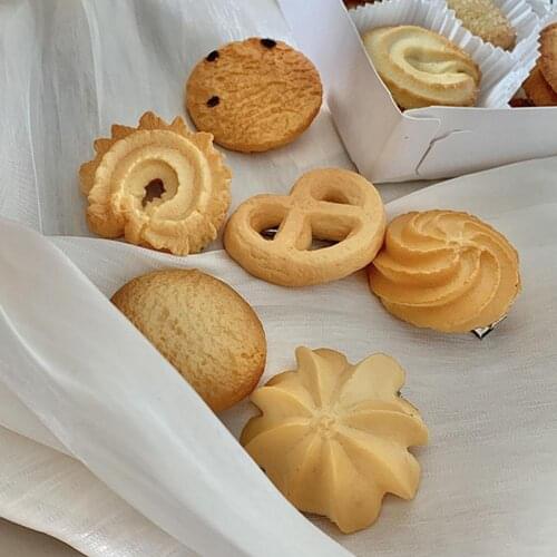 Hair Pin Multi-shape Sweet Portable Multi-shape Cookie Mold Side Clip Hair Clips for Gift