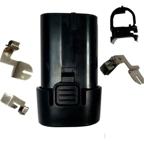 Replacement BL7010 Li-ion Battery Shell Case with Metal Sheets for MAKITA 7.2V Lithium Battery