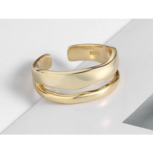 Womens Tacoma Geometric Golden Ring Minimal Minimalist Jewelry Punk Fashion Boho Knuckle Finger Ring Jewelry панк кольца 2020