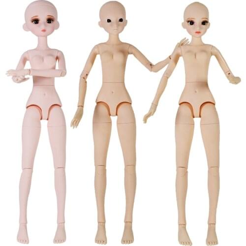 1/4 BJD Dream fairy nude doll Make up eyes AI MSD SD Kit Toy Gift