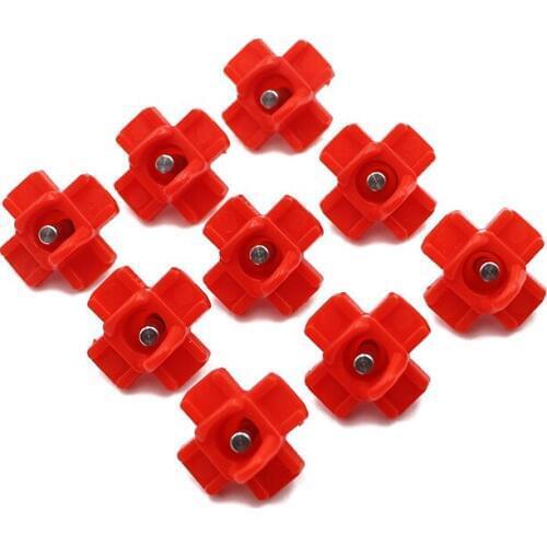 10pcs Chicken Feeder Nipples Cross 360 Angle Automatic Water Drinking Dispenser Poultry Supplie Chicken Quail Pigeon feeder