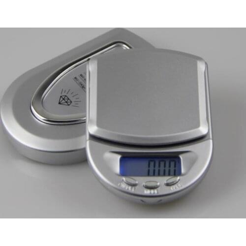 100pcs 200g X 0.01g Digital Jewelry Scale Pocket Jewelry Scales Balance Mini Jewelry Gold Gram Scale SN558