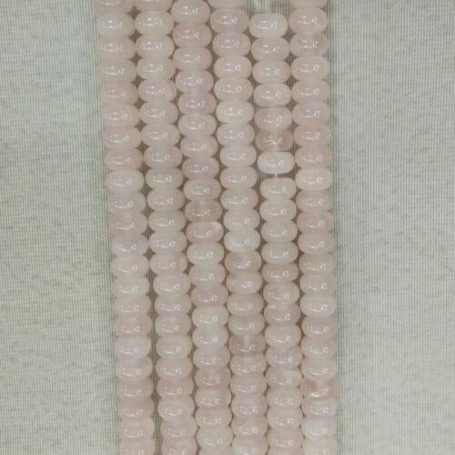 2017 Fashion natural stone round Abacus charms beads 6x10mm For jewelry making 130pcs/lot wholesale free shipping