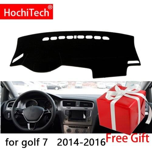 For Volkswagen Golf 7 MK7 2013-2018 Right and Left Hand Drive Car Dashboard Covers Mat Shade Cushion Pad Carpets Accessories