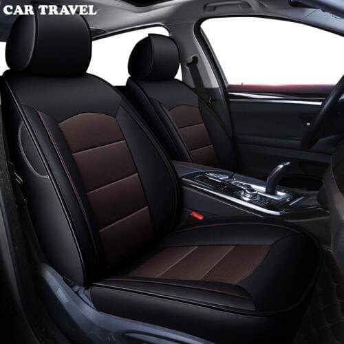 CAR TRAVEL Custom real leather car seat cover for Infiniti FX EX JX G M series QX50 QX56 QX80 Q70L QX60 Q50 ESQ QX30 car-styling
