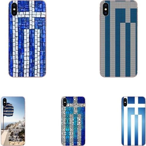 Greek Greece Flag For Huawei NOVA 6 SE 5 P40 p30 lite Pro Honor V30 20 Pro Mate 30 Pro Lite 20s Diy Painted Beautiful Phone Case