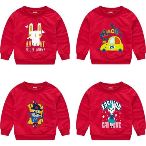 Kids Boys Girls Sweaters Baby Cartoon Pattern Pullover Autumn Winter Tops Long Sleeve Children Sweaters Casual Athletic Wear