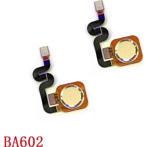For ZTE Blade BA602 Fingerprint Sensor Flex Cable Home Back Button Key Touch ID Repair Parts
