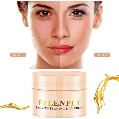 FTEENPLY Lady Whitening Day Cream Face Cream Moisturizing Brightening Anti Wrinkle Repairing Anti Aging Oil Control Skin Care