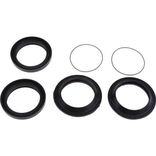 41x53x8mm Rubber Front Fork Oil Seal and Dust Seal Set Fit for Yamaha XJR400