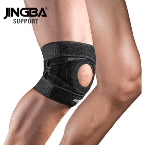 JINGBA SUPPORT 1PC Adjustable Knee Pads For Arthritis Knee Pads For Joints Protector Sport Knee Support Rodilleras Drop Shipping