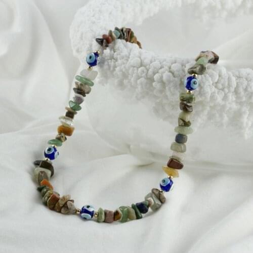Broken Doğaltaşlı Necklace