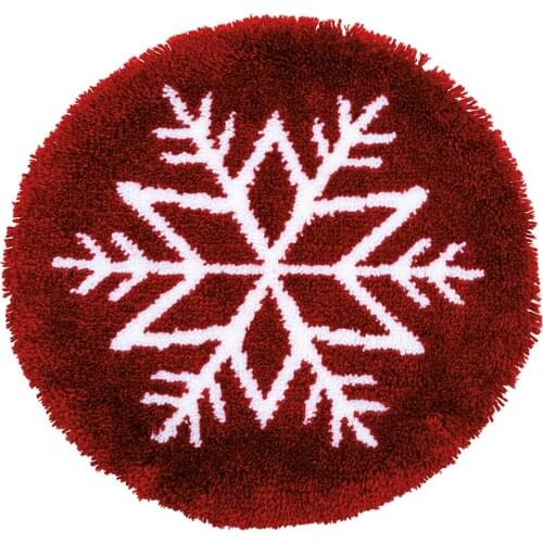 Preprinted Canvas Pattern DIY Latch Hook Rug Kits for Adults - Beginners - Kids Includes Hook Tool Home Decoration