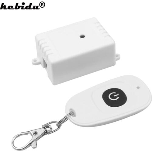 Wireless 433 MHz Wireless Remote Control Switch AC 110V 220V 1CH Relay Receiver Module 433 Mhz RF Remote Controls