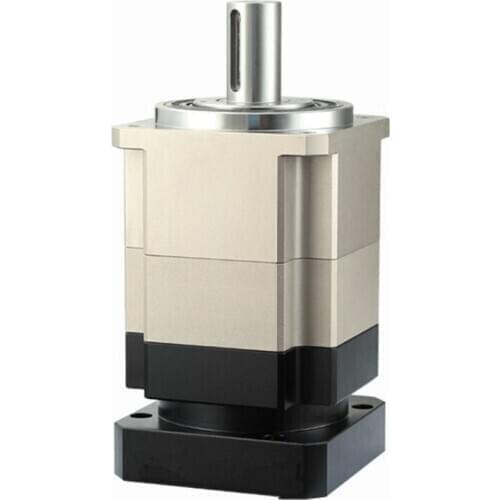 Helical gear planetary gearbox reducer 5 arcmin ratio 15:1 to 100:1 for 90ST 750W AC servo motor input shaft 16mm