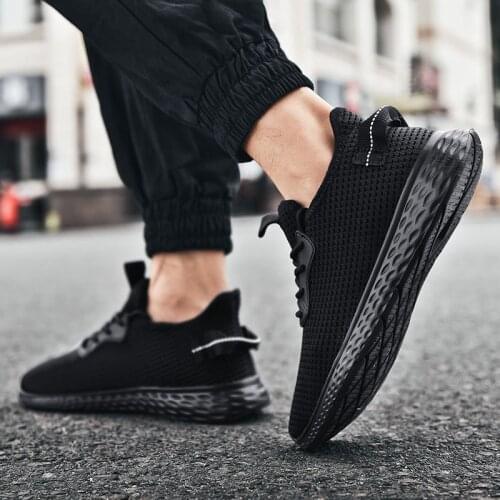 Zapatos Informales De Hombre Sapato Casual Causal Shoes For Men Mens Sneakers 2020 Mens Trainers Spring Leisure Black