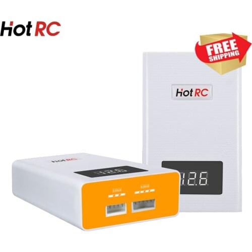 Hotrc A400 Digital 3S 4S 3000mah RC Lipo Battery Balance Charger with LED Screen Fast Charge Discharger for RC Quadcopter