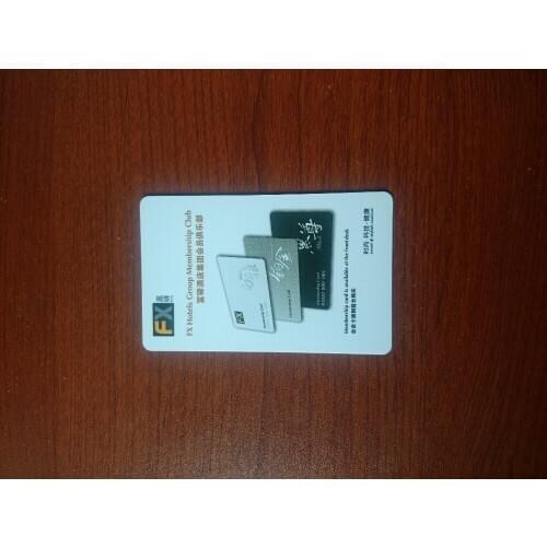 20000pcs 13.56Mhz ISO14443A Fudan M1 S50 1k chip ic card printing card ISO14443A