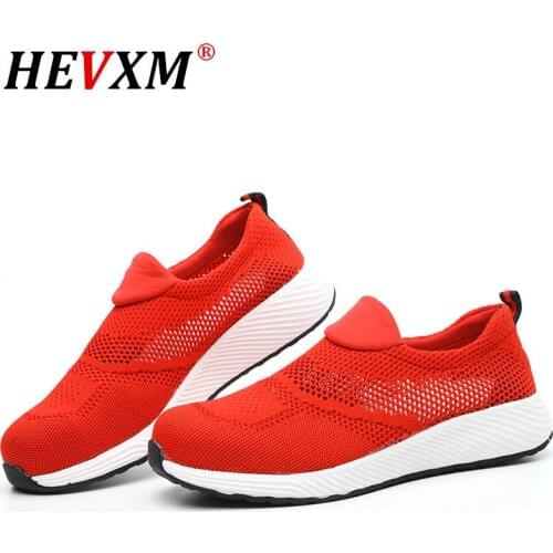 2021 brand summer lightweight steel toecap men women work & safety boots breathable male female shoes plus size 36-46