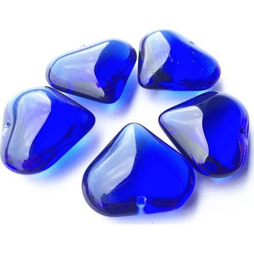 Lovely 50Pcs Roay Blue 22*22mm DIY Fashion Crystal Prism Hanging Pendant Part Curtain DIY Accessories Car Window Decoration