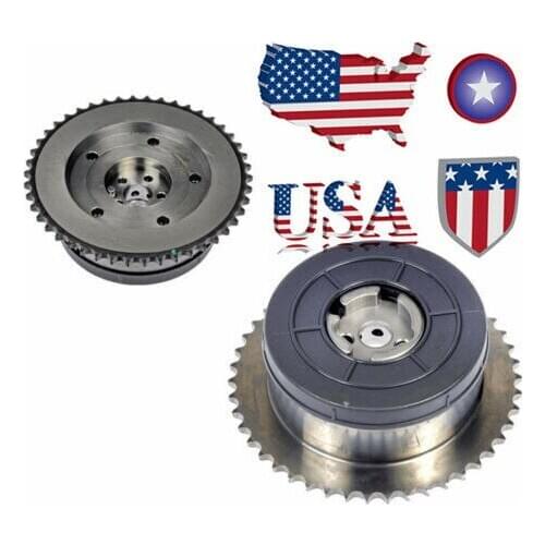 AP02 2pcs Engine Variable Timing Camshaft Phaser Gear For Buick LaCrosse for Chevrolet Equinox 2.0 2.4L 12578516 12578515