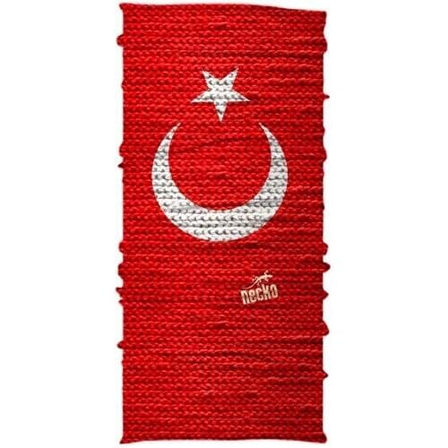 Necko Turkish Flag Buff Bandana Face Mask-DN0114 444975836