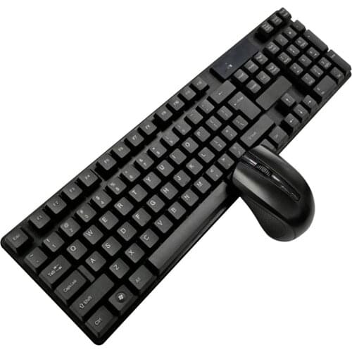 Wireless Keyboard And Mouse 2.4G USB Mini Keyboard Mouse Combos Noiseless Ergonomic Keyboard With Mouse Set For PC Laptop