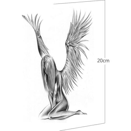 Tattoo Paper Temporary 3D Fashion Arm Leg Fake Tattoo Sticker Body Art Waterproof for Women Men Beauty Makeup Tattoo Stickers