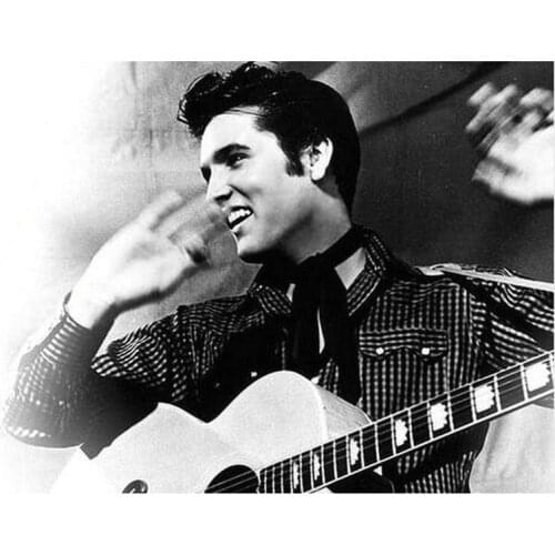 Elvis Presley 5d Diamond Painting Full Square Rhinestone Sticker Diamond Mosaic 3d Diamond Embroidery Portrait